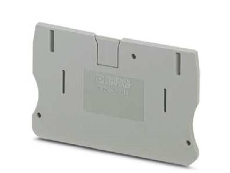 50St. Phoenix D-PT 10 Abschlussdeckel L=67,7 mm B=2,2 mm H=42,6 mm grau 3212057