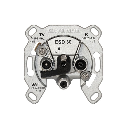 1St. Kathrein ESD30 Einzelanschlussdose 3loch Stichdose 4-2400MHZ DC Pass esd 30...