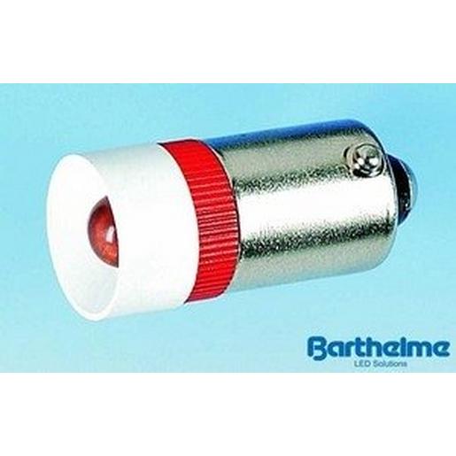 1St. Barthelme 53092315 Single-LED 10x22mm, BA9s, 230V AC/DC, weiß