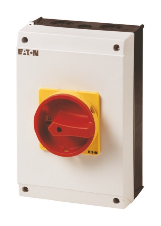 1St. Eaton 207349, P3-63/I4/SVB/N Hauptschalter, 3-polig + N, 63 A, NOT-AUS Funktion