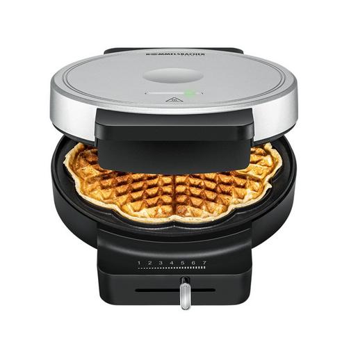 1St. Rommelsbacher WA 850 Waffel Automat 850W, 1,8 kg, schwarz/silber