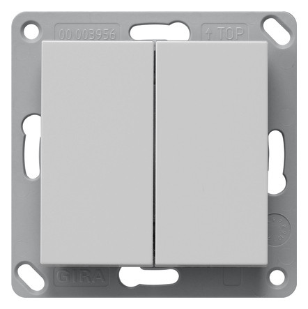 1St. Gira 2462015 BT Wandsender 2f System 55 Grau m