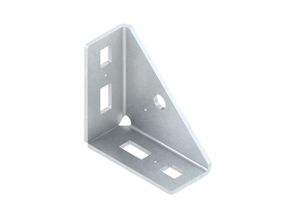 1St. Niedax 4013339891795 Winkelverbinder für Profil U 5050, U 6040, Stahl, feuerverzinkt DIN EN ISO 1461 TRV 40