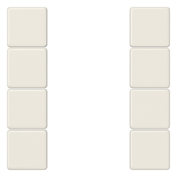 1St. Jung A504TSA Tastensatz 4fach komplett A 504 TSA