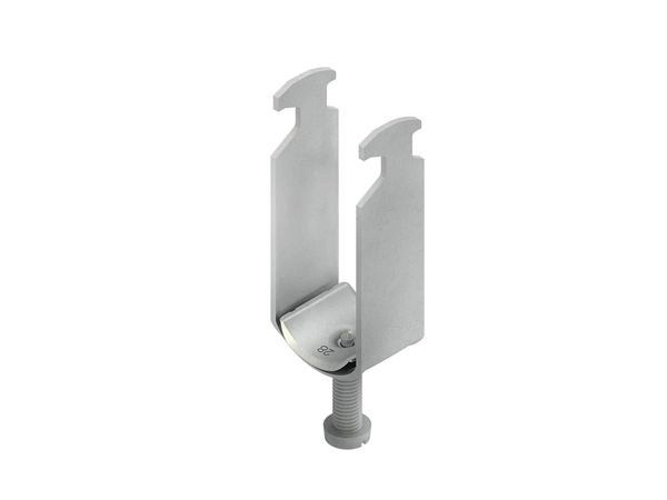 100St. Niedax B 26/2 Hammerfuß-Bügelschelle, für 2 Kabel