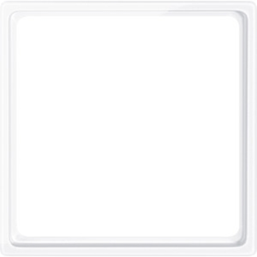 1St. Merten 518525 Zwischenring für Kombieinsätze nach DIN 49075, aktivweiß glänzend, System M