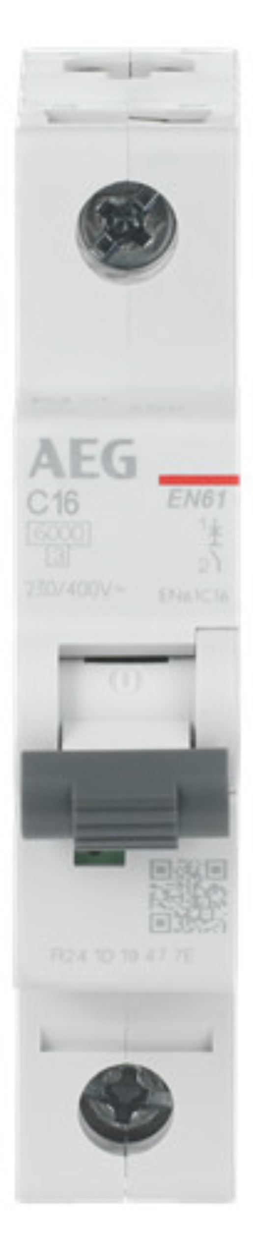 1St. AEG EN61C16 Leitungsschutzschalter ElfaPlus 6kA, C-Charakteristik, 16A, 1P 2CDS251088R0164