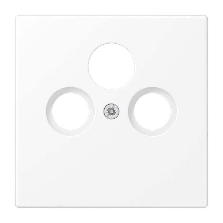 1St. JUNG LS 990 SAT WWM Abdeckung für Universal-Sat/BK-Dosen, Th