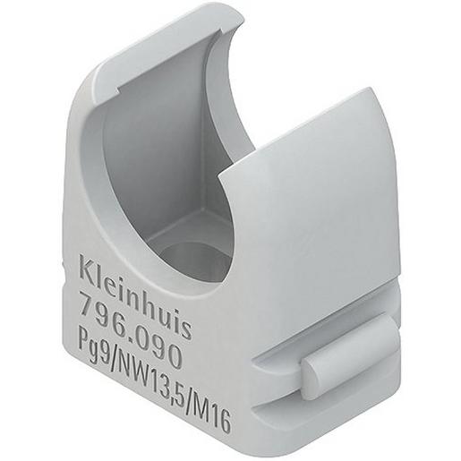 100St. RO-CLIP Rohrabstandschelle für Rohr M25 (25mm), Rohrschelle