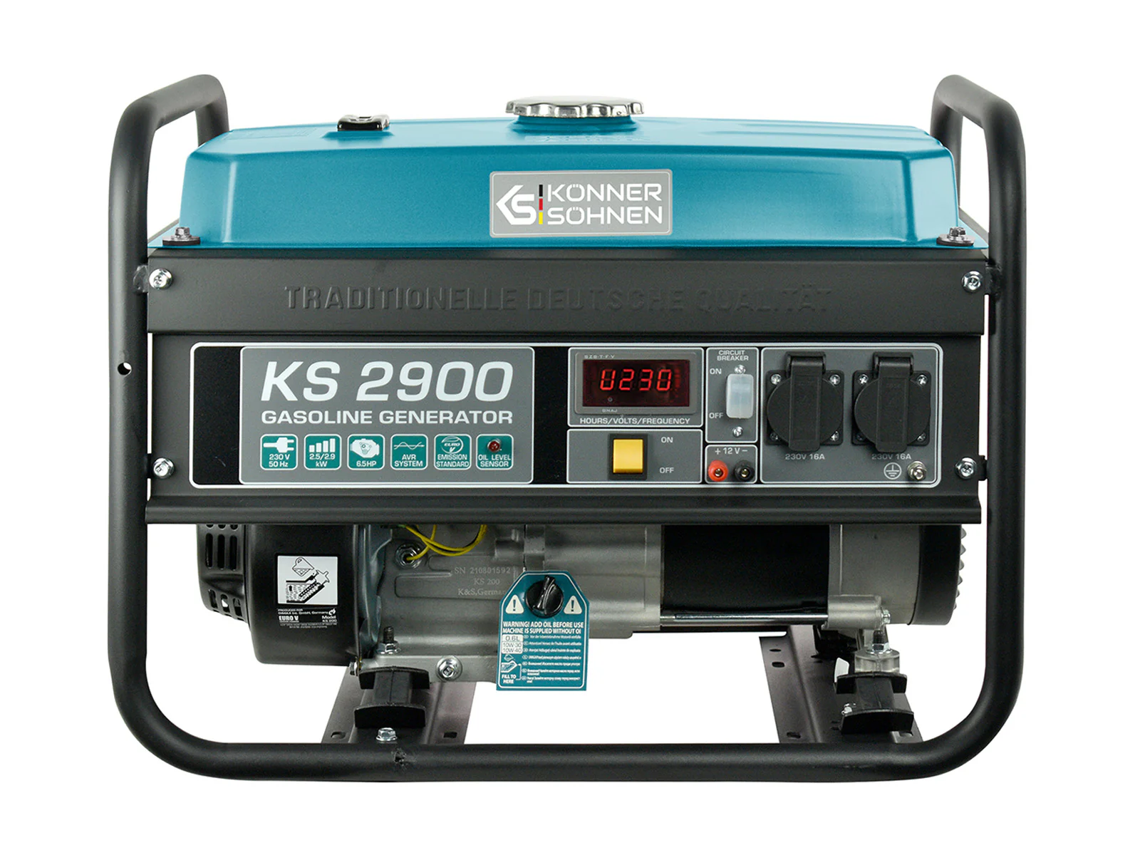 1St. Könner & Söhnen KS2900 Benzin-Generator KS 2900