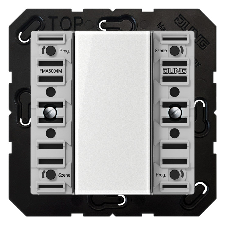 1St. Jung FM A 5004 M eNet Funk-Wandsender-Modul 4fach, F50, S