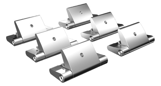 1St. RITTAL KX 1592.220 KX Deckelscharnier für Klemmenkästen KX,