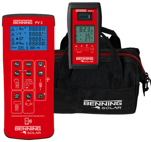 1St. Benning PV2SET PV 2, SOLARManager, SUN 2, Umhaengetasch