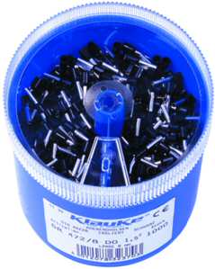 1St. Klauke GR4728DO Streudose Aderendhülsen 1,5 qmm 1St. Klauke GR4728DO Streudose Aderendhülsen 1,5 qmm