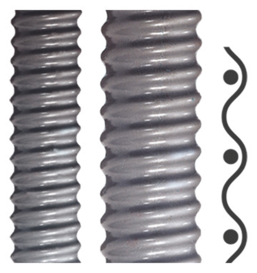 1St. Flexa AIRflex-KUW-PVC-AS, Kunststoff-Schutzschlauch, PVC-Mantel