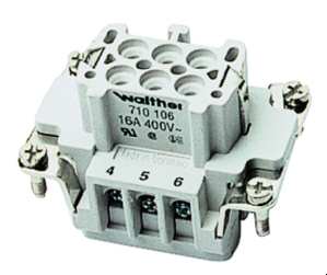 1St. Walther 710106 BUCHSENEINSATZ 6P+E...