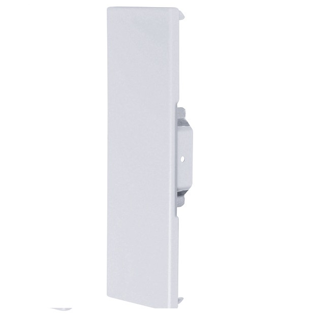 1St. Hager BR6521069016 Endstück schnittkaschierend zu BRA 68x210mm Oberteil 80mm hfr in verkehrsweiß