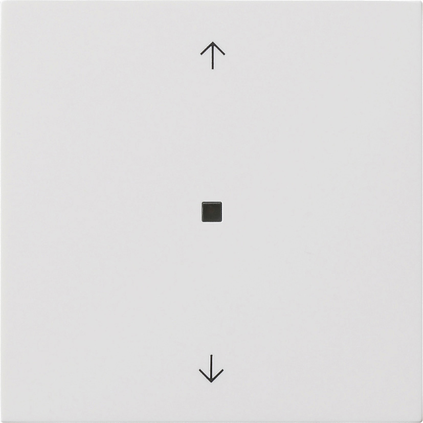 1St. Gira 5494112 Gira eNet Funk Bedienaufs. Pfeile Flächenschalter Reinweiß