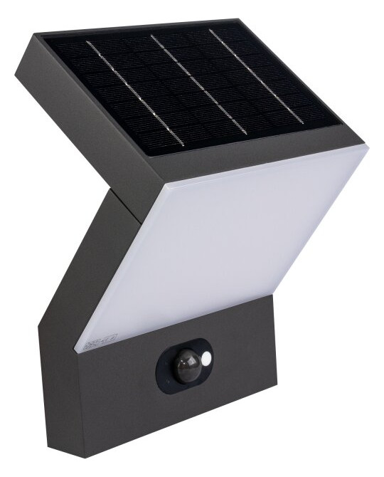 1St. Dotlux 4965-030120 LED-Solar-Wandleuchte FLASHwall m Sensor