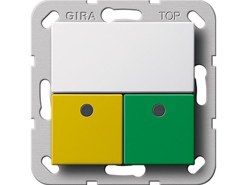 1St. Gira 291503 Dienstzimmereinheit Notrufset System 55 Reinweiß