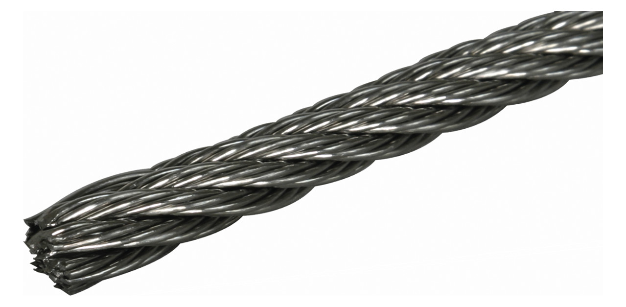 100m DEHN Seil 8mm 7x19x0,59mm NIRO 850008 (V4A) R 100m 850008