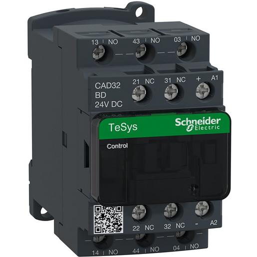 1St. Schneider Electric CAD32BD Hilfsschütz, 3S+2Ö, 24V DC