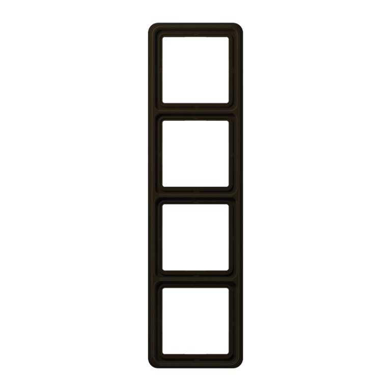 1St. Jung CD584BR Rahmen 4fach für waagerechte und senkrechte Kombination CD 584 BR