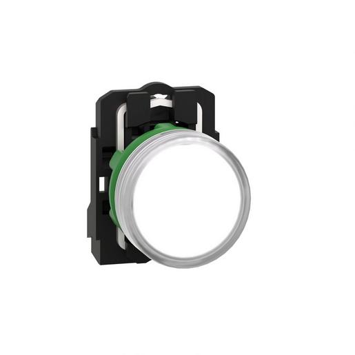 1St. Schneider Electric XB5AVM1 Leuchtmelder, weiß, +LED 230-240V 50/60Hz