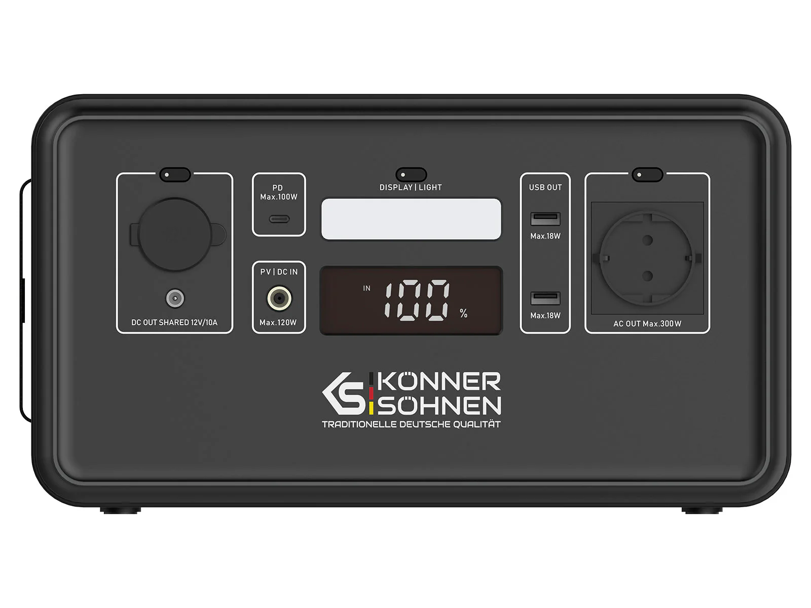 1St. Könner & Söhnen KS300PS Tragbare Powerstation KS 300PS