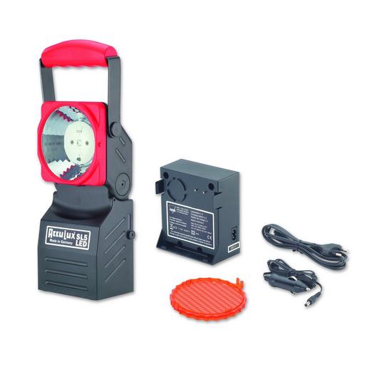 1St. AccuLux 456441 SL 5 LED Set, m. 3 Watt LED, 230V / 12-24V, sw./rot, in bedr. Faltkarton