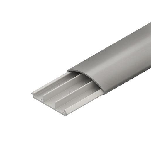 2m Bodenkanal, mit Deckel, 18x74x2000 mm, steingrau BDK1875.1...