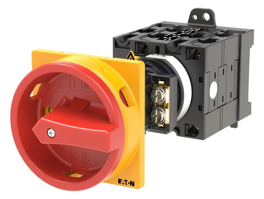 1St. Eaton T3-4-15700/V/SVB 002682 Hauptschalter 32A Zw.bau 6p 2S NOT-AUS-