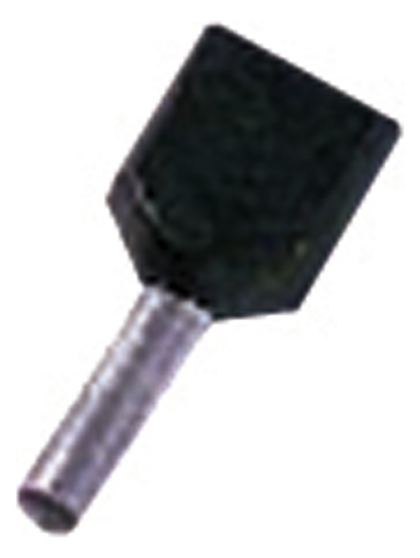 100St. Intercable ICIAE1512Z Isolierte Zwillingsaderendhülse