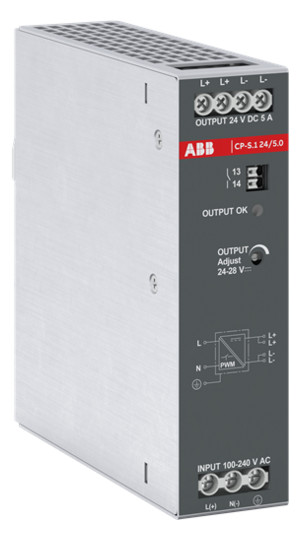 1St. ABB Netzteil CP-S.1 24/5.0 In:100-240VAC/90-250VDC 1SVR320561R1000