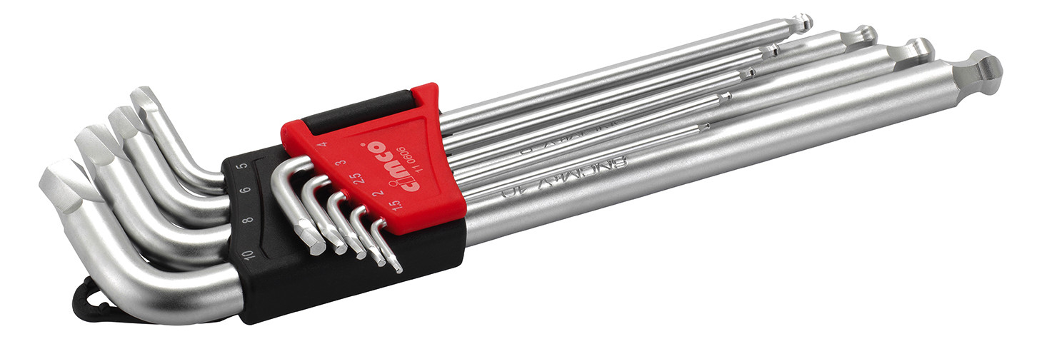 1St. Cimco 110606 Sechskant-Stiftschlüssel-Satz SPEZIAL