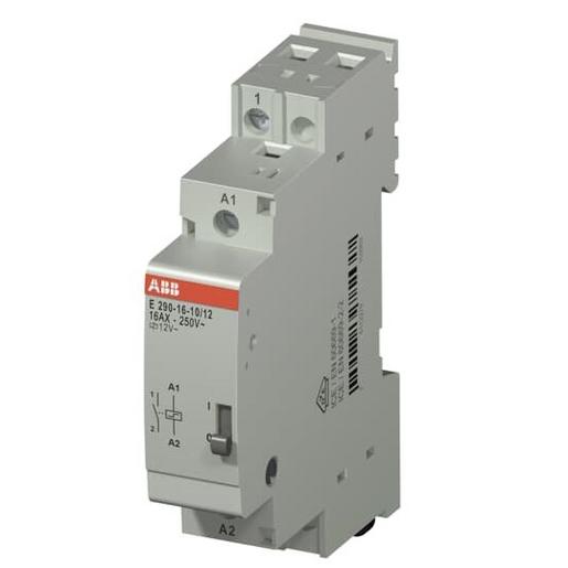 1St. ABB E290-16-10/12 Stromstoßschalter Spule 12 VAC, 16 A, 1 NO 2TAZ312000R2051...