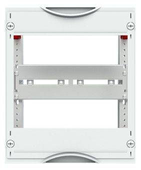 1St. Striebel & John MBT136 Sicherungslasttrennschalter-Modul 2RE / 1FB, Leermodul ohne Geräte CombiLine-Modul, Bausatz lichtgrau 2CPX041770R9999