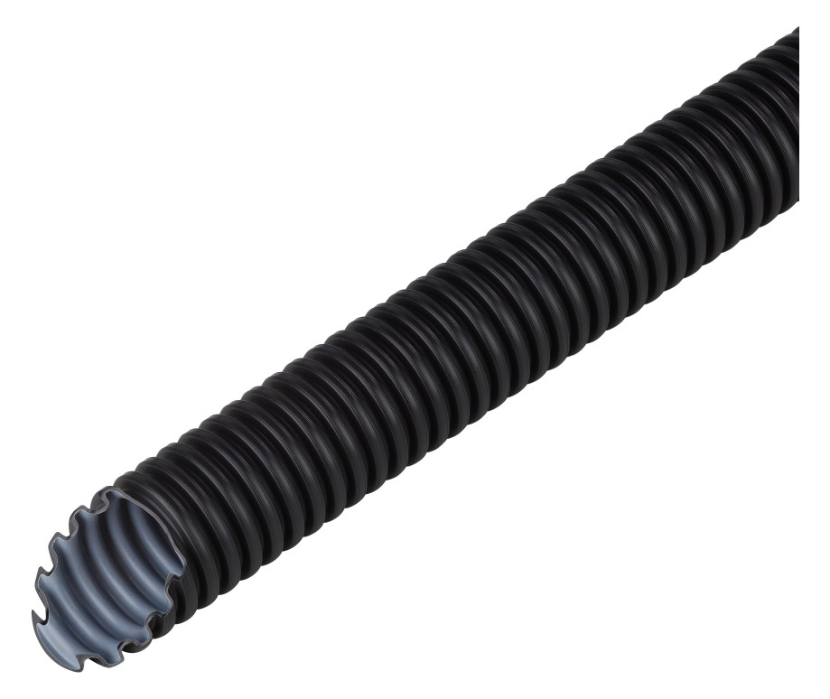100m Fränkische FBY-EL-F co2ntrol 20 Leichtes Kunststoff-Wellrohr biegsam (0,44EUR/m)