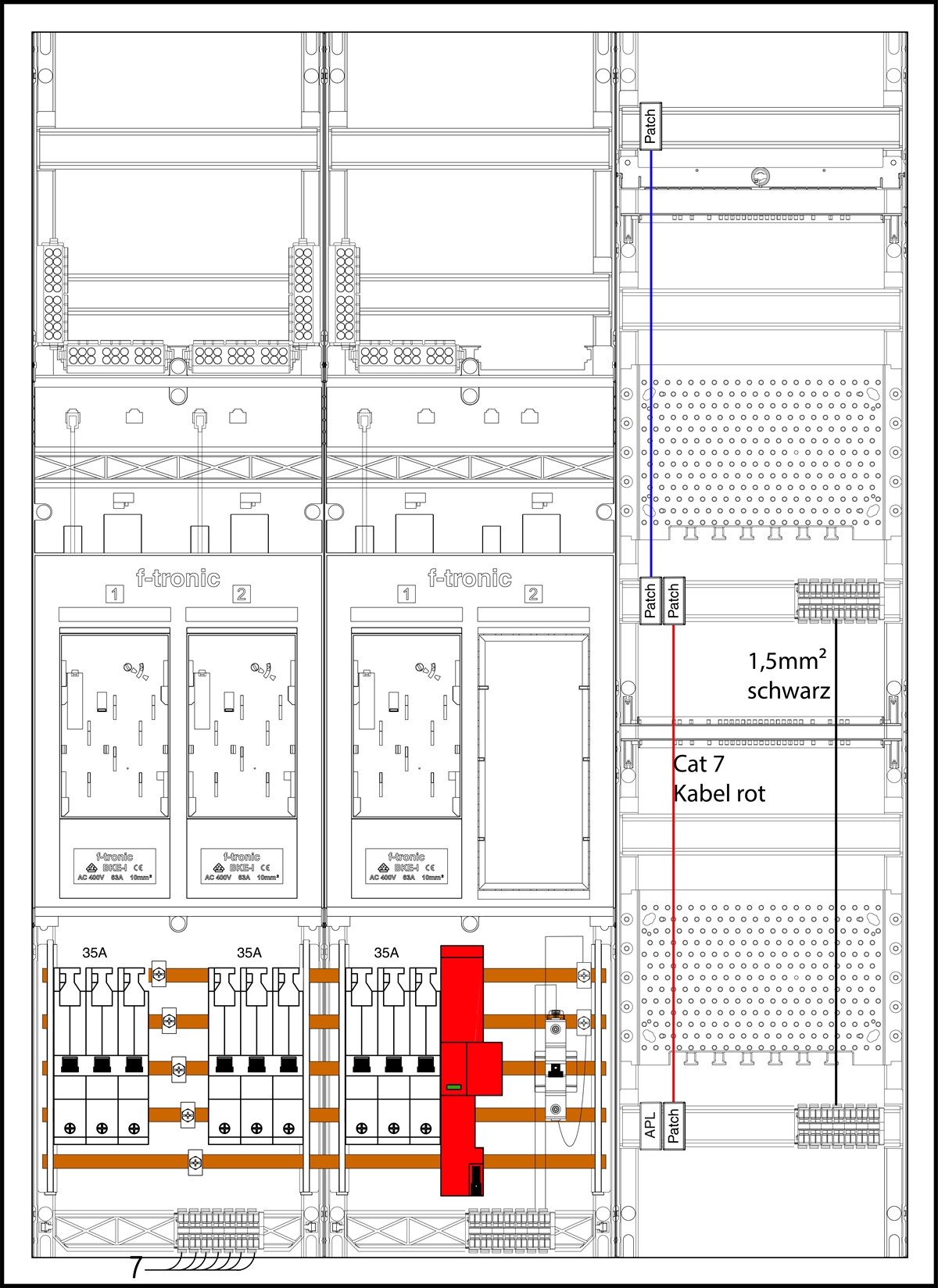 1St. F-Tronic EHZ733APZSWM35B10ÜS EHZ733APZSWM35B10ÜS, 3ZP, DS, 1R,1 VAPZ-SWM inkl. APL,S1,ÜSS, SLS 35A,SPVGB10, 2 PPV,1 PL150 7195892