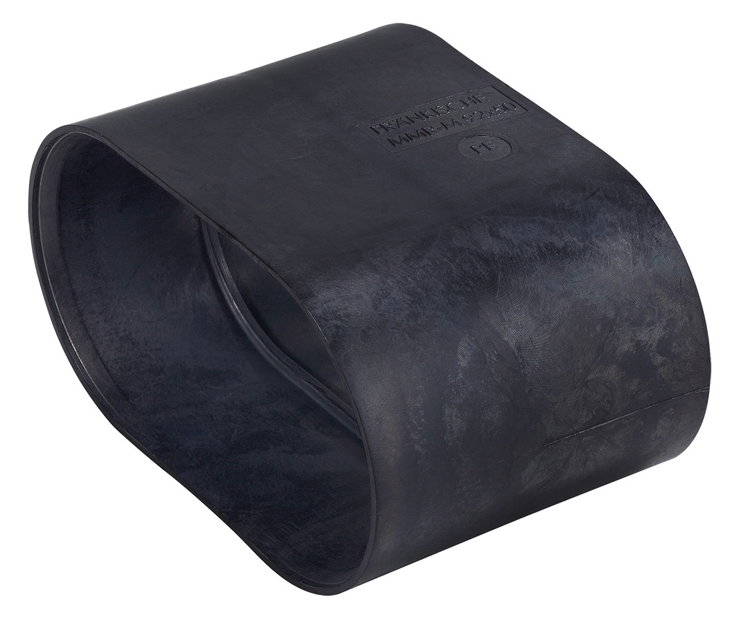 100St. Fränkische MMR-M schwarz 92/50 Kunststoff-Wellrohr Multimedia Muffe