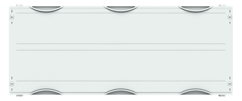 1St. Striebel & John MBK307 Reihenklemmen-Modul 2RE / 3FB, horizontale Anordnung, CombiLine-Modul, Bausatz lichtgrau 2CPX041687R9999