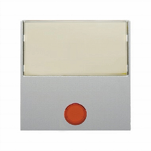 1St. Berker 16968989 Wippe m. Beschriftungsf. Groß u. 5 beiliegenden Linsen S.1 polarweiß glänzend