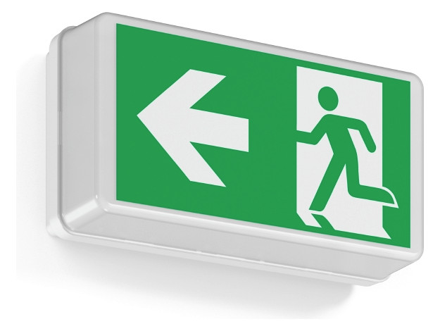 1St. RZB 652517.002 GSUN 3, 3,2 W, weiss Wandleuchten, L 241