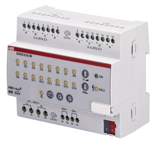 1St. ABB DALI Lichtregler DLR/S 8.16.1M 1St. ABB DALI Lichtregler DLR/S 8.16.1M