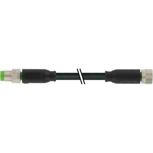 1St. Murrelektronik 7000-88001-6300080 M8 St. 0 / M8 Bu. 0 A-kod.