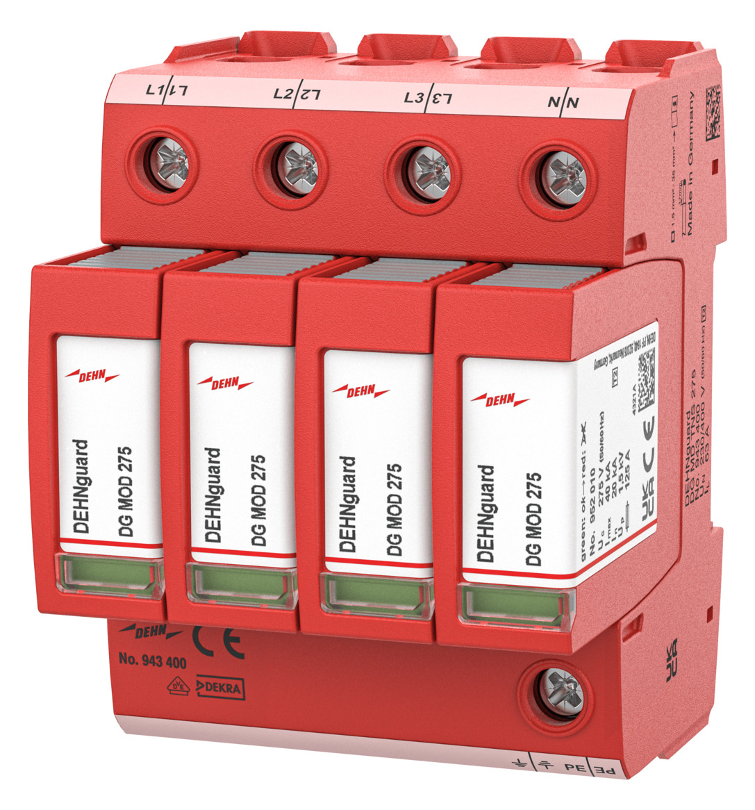 1St. Dehn DG MD TNS 275 Überspannungsableiter Typ 2 DEHNguard M