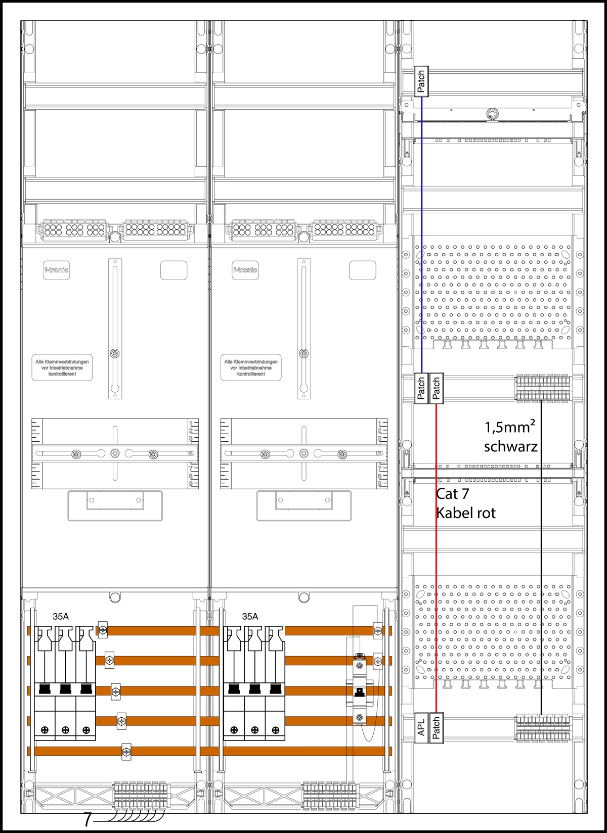 1St. F-Tronic 3HZ732APZSWM35B10 3HZ732APZSWM35B10, 2 ZP, 1 VAPZ-SWM inkl. APL, SLS 35A, SPVGB10, S1 7190554
