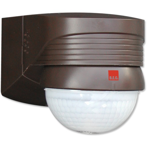 1St. B.E.G. 91018 LCPlus-280-Braun Luxomat Bewegungsmelder 280 Braun LCPLUS280