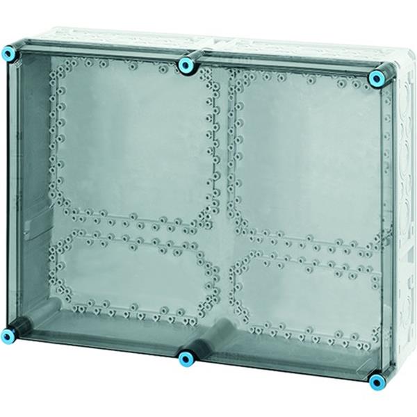 1St. Hensel Mi 0600 Mi-Leergehäuse, Einbaumaße 575x425x146mm, transparenter Deckel 20001317 Mi0600