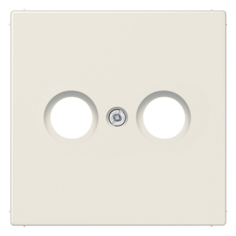 1St. Jung LS990TV Abdeckung Schraubbefest. bruchsicher für Antennen-Steckdose nach DIN 45330 LS 990 TV